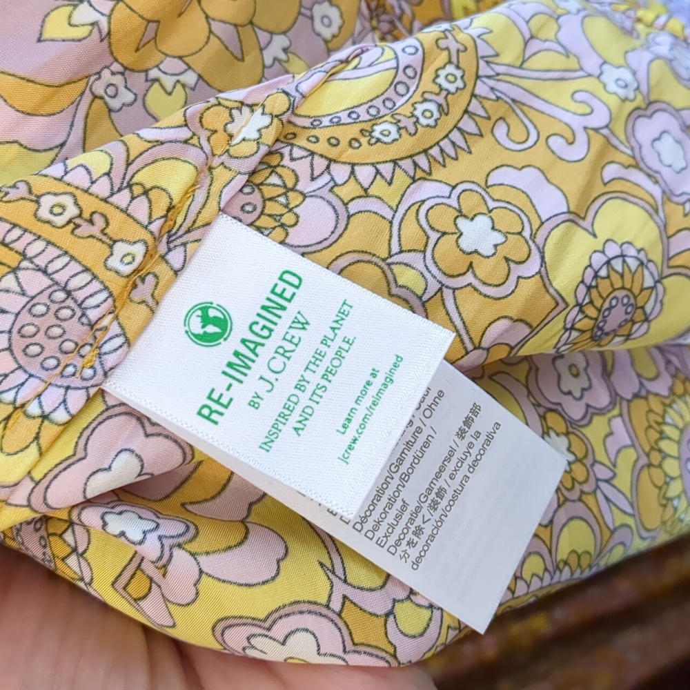 J. Crew Yellow Floral Maxi Dress - Picture 10 of 16